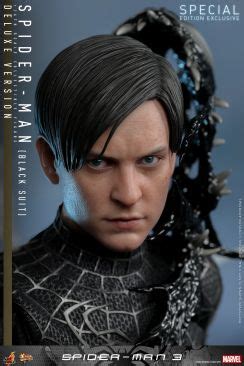 Spider Man Black Suit Spider Man By Hot Toys The Toyark News
