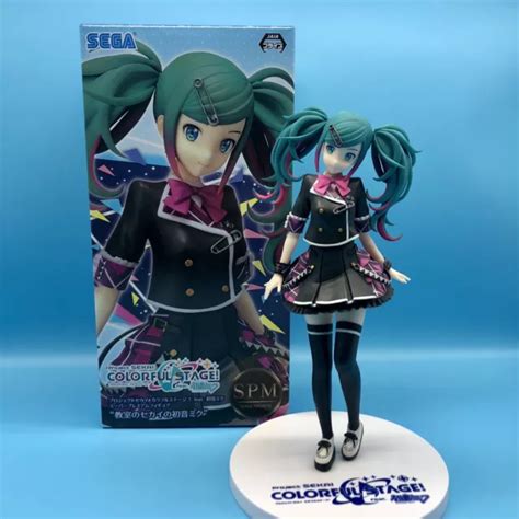 HATSUNE MIKU FIGURE SEGA SPM Project SEKAI Colorful Stage Classroom Ver