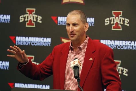 Iowa State AD Jamie Pollard Announces Testicular Cancer Diagnosis