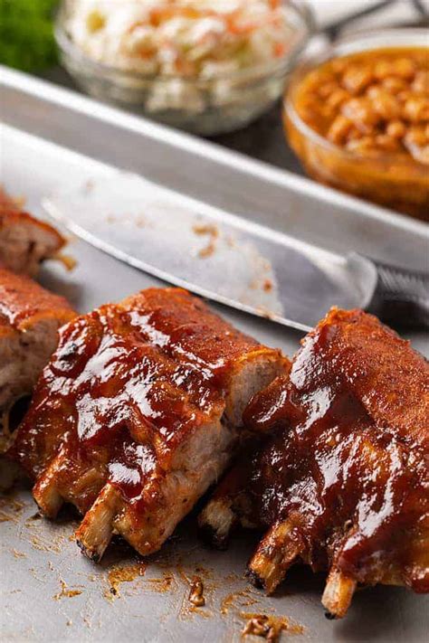 How To Cook Pork Spare Ribs In The Oven With Bbq Sauce