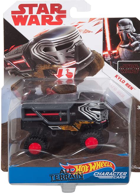 Kylo Ren Star Wars Hot Wheels Tlj All Terrain Character Cars