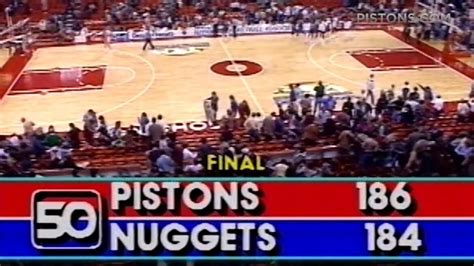 41 Years Ago The Highest Scoring Game In Nba History Took Place