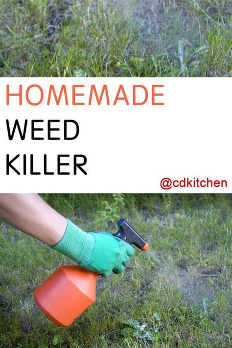 Homemade Weed Killer Recipe from CDKitchen