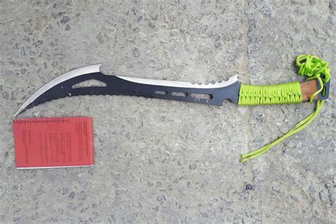 Zombie Killer Knife And Drugs Seized As 17 Arrested In Gang Swoops