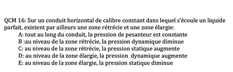 Débit constant Pression mécanique des fluides UE3 Biophysique