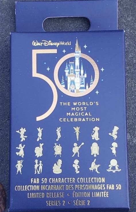 Walt Disney World Th Anniversary Fab Character Series Mystery