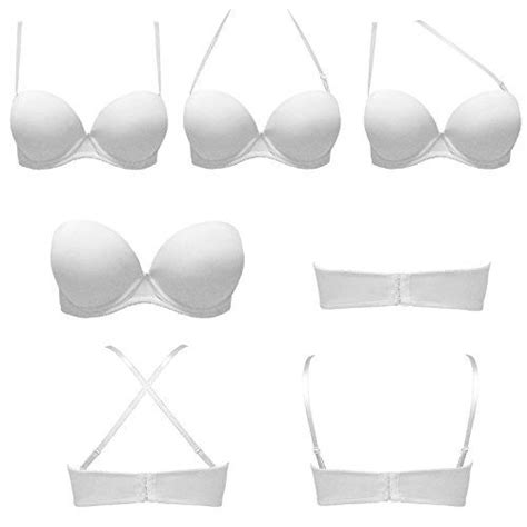 Vogue S Secret Push Up Bra Strapless Bras For Women Convertible Underwire Thick Padded Multiway