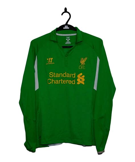 2012-13 Liverpool Goalkeeper Jersey (XLB) | The Kitman Football Shirts