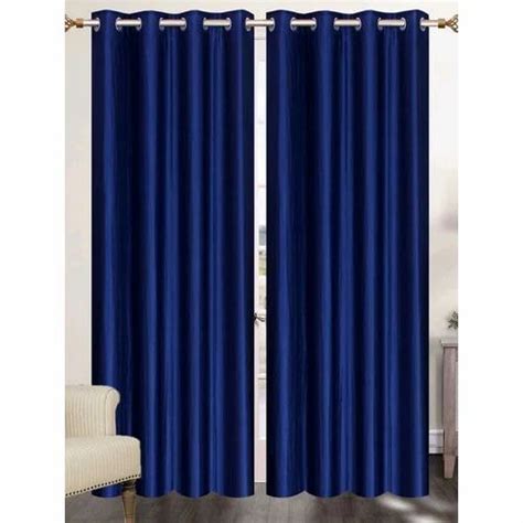 Blue Plain Window Curtain At Rs 125 Piece In Panipat ID 17095846755