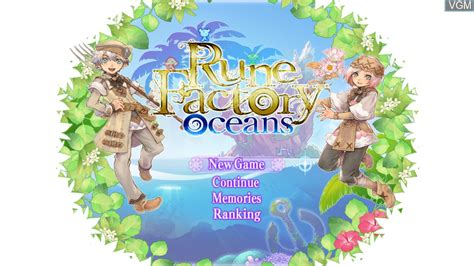 Rune Factory Oceans For Sony Playstation 3 The Video Games Museum