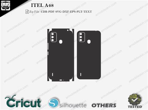 Itel A S Skin Template Vector Armobileskin