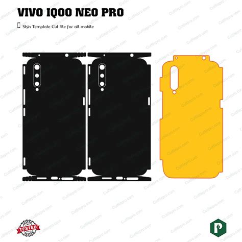 Vivo Iqoo Neo Pro Cut File Template Vector