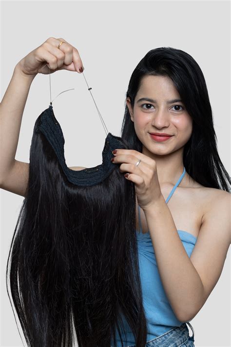 Buy Halo Hair Extensions Online in India | Halo Hair Extensions – Beaux ...