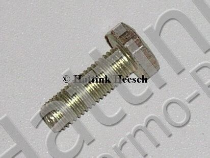 Screw Bolt 200 400 E SMX TDII SBI II III RDI II MDI Hattink Thermo Parts