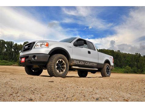 57030 Rough Country 2 5 Inch Suspension Leveling Lift Kit For The Ford F 150