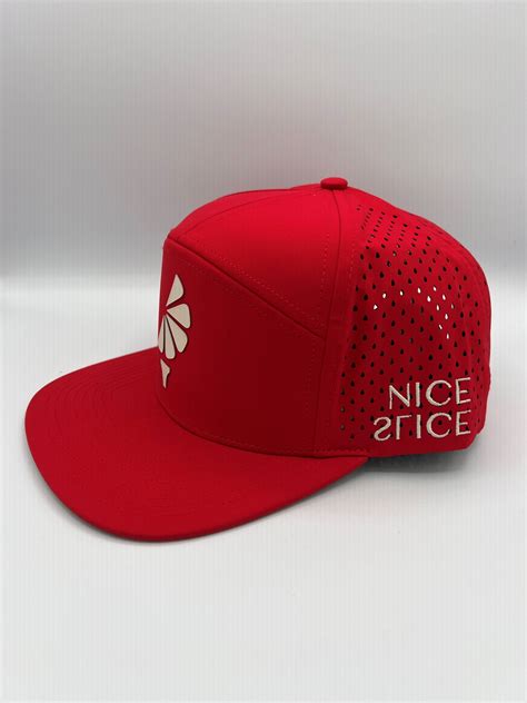 Premium Power Red Golf Hat – Nice Slice Golf Co