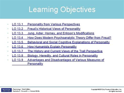 Psychology Third Edition Chapter 13 Theories Of Personality