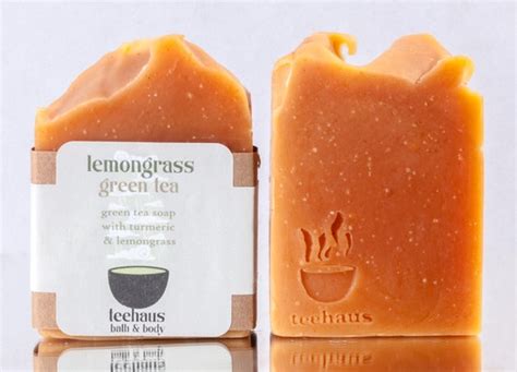 Lemongrass Green Tea Handmade Tea Soap With Coconut Milk