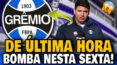 💣💥dia Agitado Explodiu Na Web Ele Surpreendeu Todo Mundo Com Essa NotÍcias Do GrÊmio Hoje