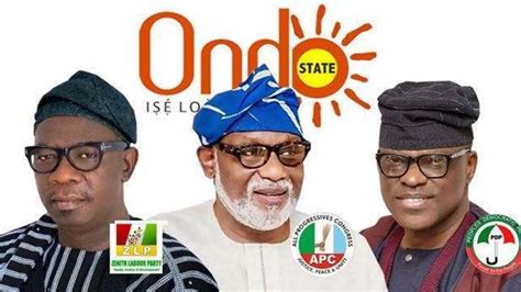 Ondo 2020 Who Holds The Ace As Akeredolu Agboola Jegede Begin Battle