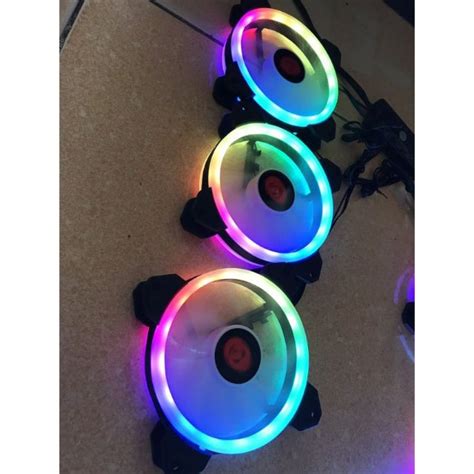 Quạt Tản Nhiệt Fan Led RGB Coolmoon V2 Đồng Bộ Hub Coolmoon Shopee