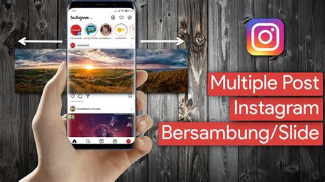 Cara Membuat Postingan Foto Instagram Bersambung Dapat Digeser YouTube