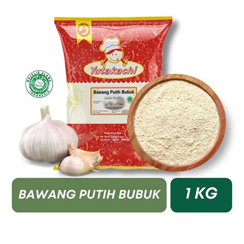 Jual Murni Bawang Putih Bubuk Kg Yutakachi Premium Garlic Powder