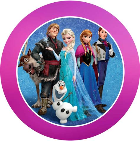 Fazendo A Propria Festa KIT DE PERSONALIZADOS TEMA FROZEN