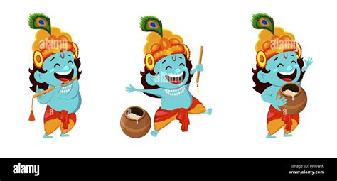 Indian God Krishna Animation