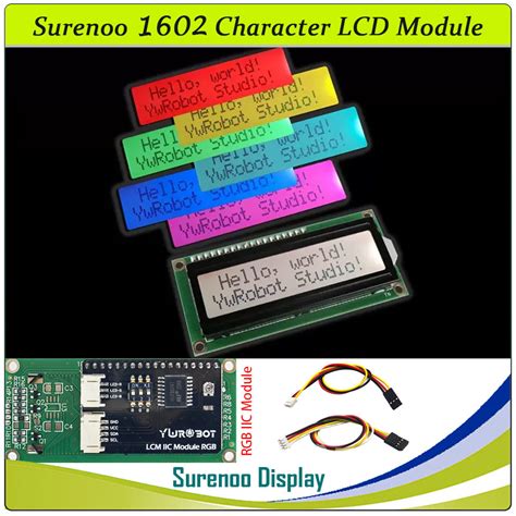 Surenoo Character Lcd Module Display Panel Screen