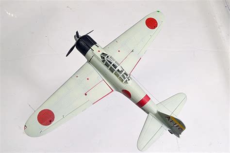 Yahooオークション 1144 【完成品】 海軍零式艦上戦闘機21型 赤城