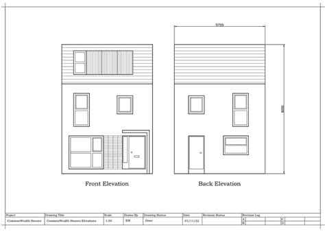 Orthographic Drawing Glasgow Architecture Design Portfolio