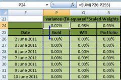 Value At Risk Excel Example Financetrainingcourse