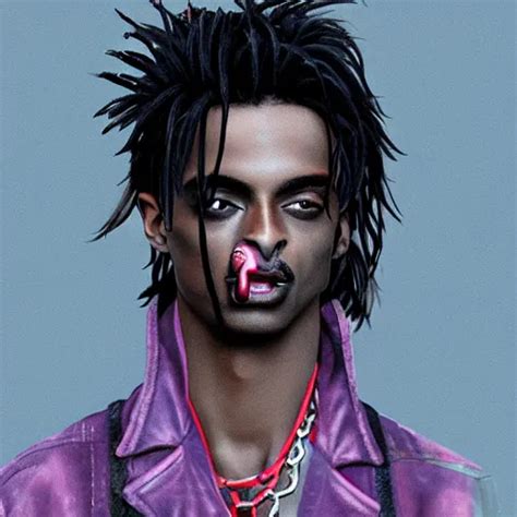 Playboi Carti As A Vampire 4 K The Detailed Super Stable Diffusion