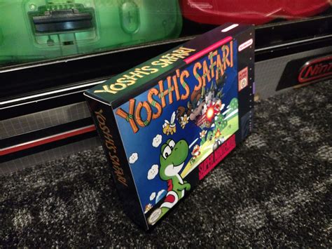 SNES Yoshi's Safari boxBox My Games! Reproduction game boxes