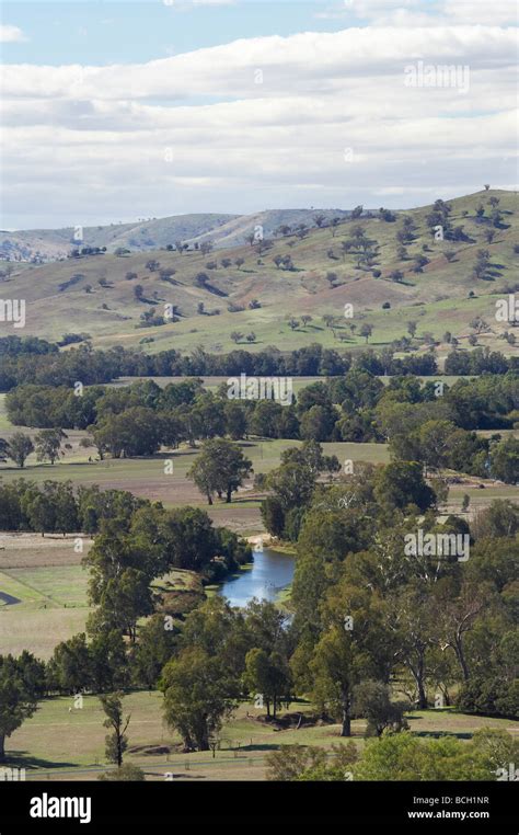 Murrumbidgee River And Flood Plain Gundagai Southern New South Wales