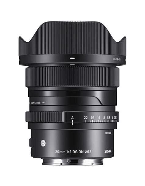 Sigma 20mm F 2 DG DN Contemporary Lens Specify Mount Camera