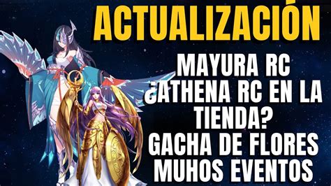 ACTUALIZACIÓN MAYURA RENACIDA SE VIENEN LAS PIEZAS DE ATHENA SS A LA