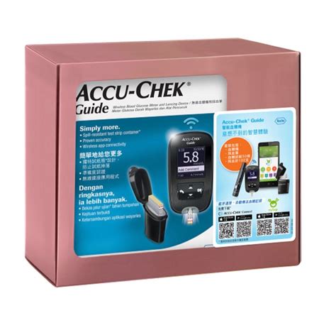 羅氏 Accu Chek Guide 智航血糖機禮盒裝 全新 健康及營養食用品 健康監測儀和體重秤 Carousell