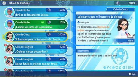 Impresora en Pokémon El disco índigo Cómo desbloquearla mejoras y