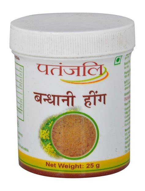 Patanjali Compounded Asafoetida Bandhani Hing Gram Pack Of