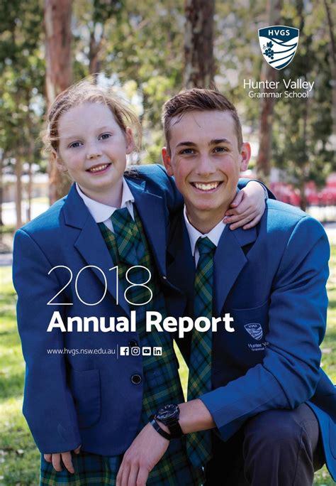 2018 Annual Report by Hunter Valley Grammar School - Issuu