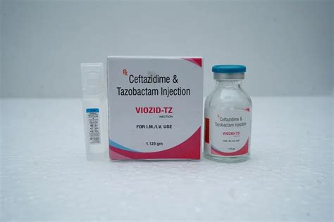 Ceftazidime 1000mg Tazobactam 125mg Injection At Rs 480 Vial In Chandigarh