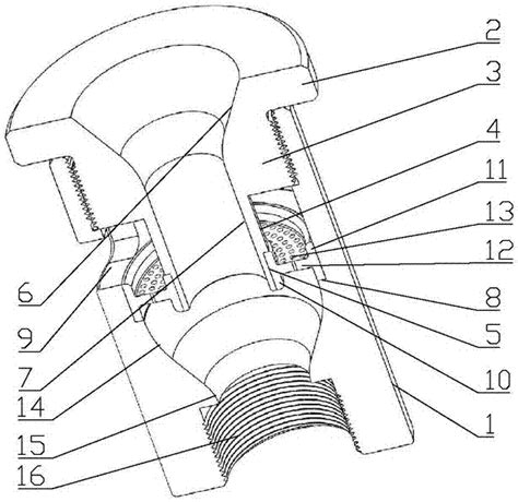 用于扭力冲击钻井提速工具的分流组件的制作方法