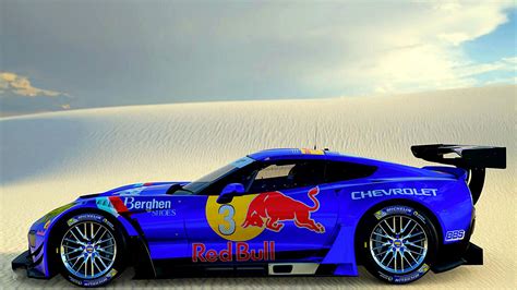 My Redbull Corvette Livery By Whendt On Deviantart