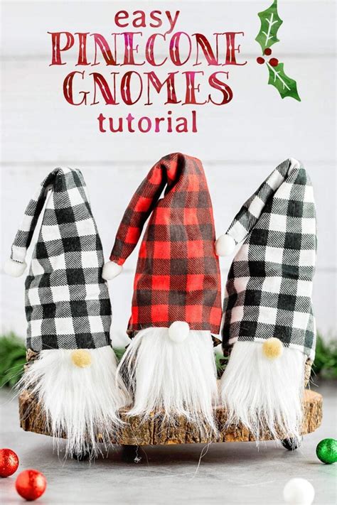 Easy Pinecone Gnomes Tutorial Scattered Thoughts Of A Crafty Mom By