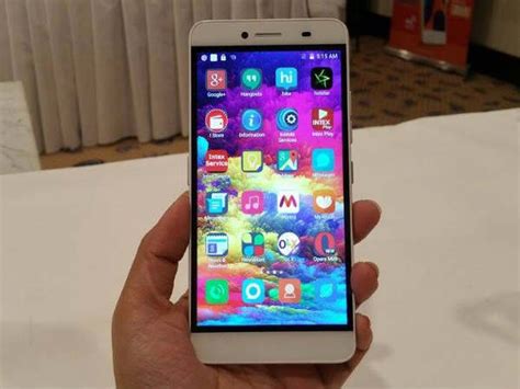 Intex Aqua Genx Smartphone Features Specs And Price