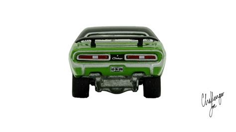 Go On Green Johnny Lightning 1971 Rt Challenger Of The Day