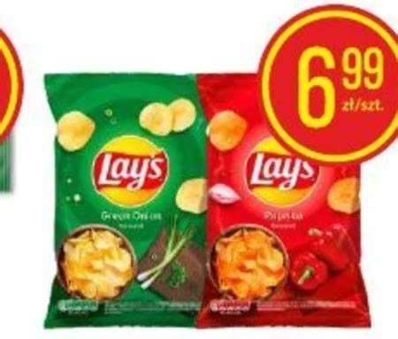 Lay S Chipsy Ziemniaczane Karbowane O Smaku Papryka G Promocja