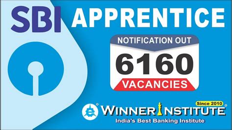 SBI Apprentice Notification 2023 6160 Vacancies Exam Pattern